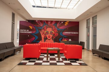 Lobby sitting area