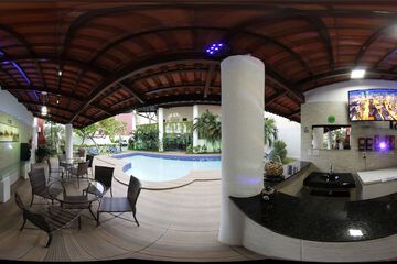 Poolside bar