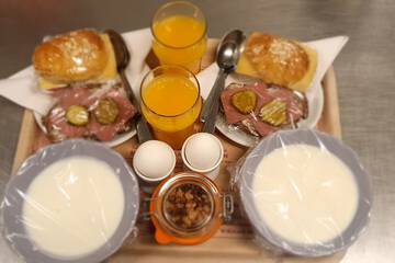 In-room dining