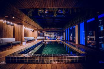 Rooftop pool