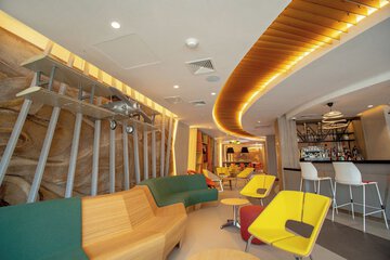 Interior entrance
