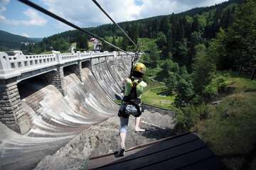 Ziplining