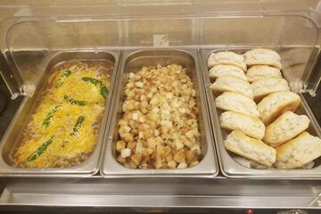 Breakfast buffet