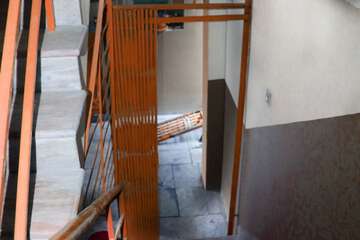 Interior entrance