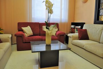 Lobby sitting area