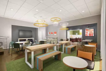 Lobby sitting area