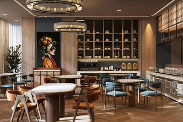 Breakfast area