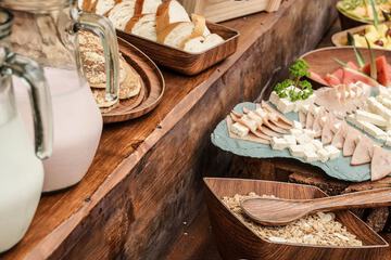 Breakfast buffet