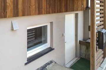 outside