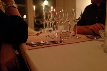 Couples dining
