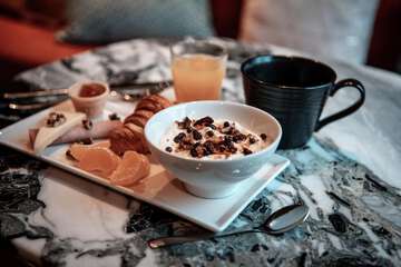 Breakfast area