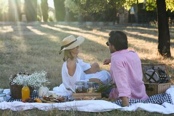 Couples dining
