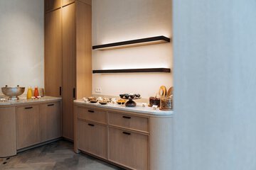 Breakfast area