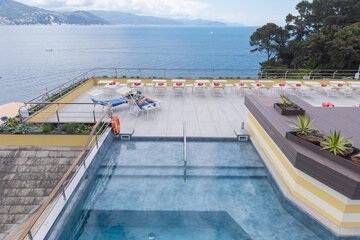 Rooftop pool
