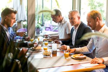 Breakfast area