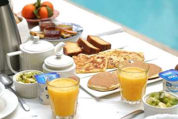 Breakfast area