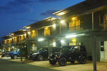 Front of property - evening/night