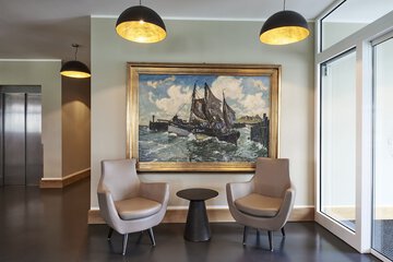 Lobby sitting area