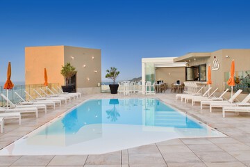 Rooftop pool