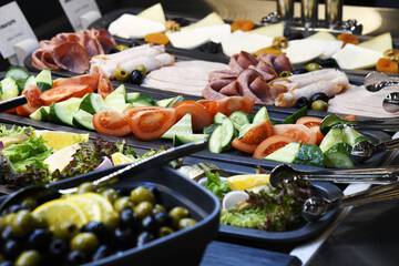 Breakfast buffet
