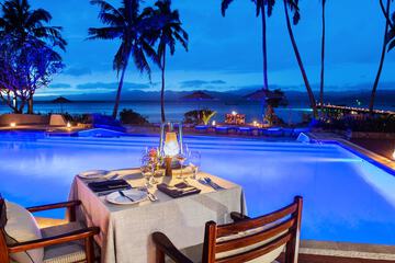 Couples dining