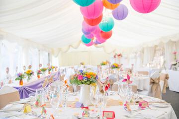 Indoor wedding