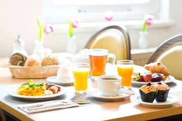 Breakfast area