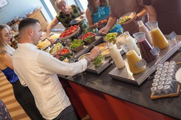 Breakfast buffet