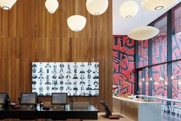 Check-in/check-out kiosk