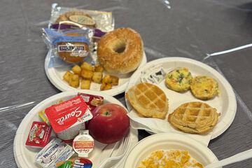 Breakfast buffet