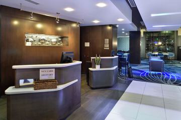 Check-in/check-out kiosk