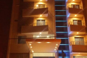 Front of property - evening/night