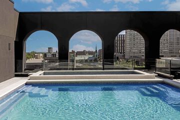 Rooftop pool