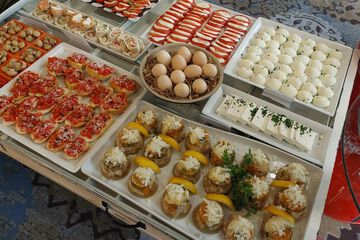 Breakfast buffet