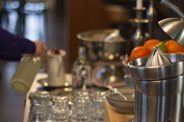 Breakfast buffet