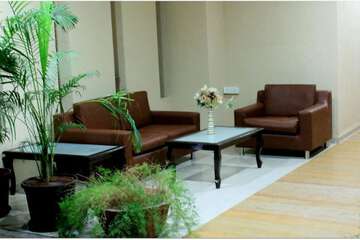 Interior entrance