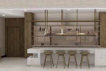 Breakfast area