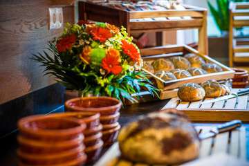 Breakfast buffet