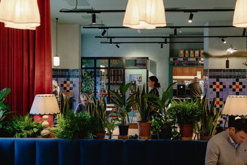 Lobby sitting area