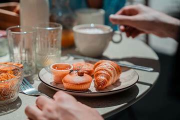 Breakfast area