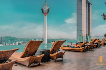 Rooftop pool