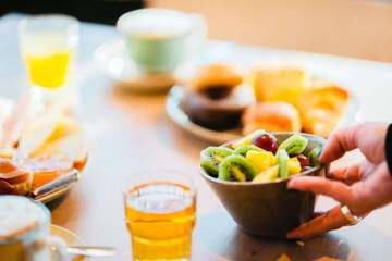 Breakfast area