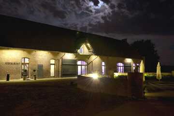 Front of property - evening/night