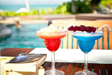 Poolside bar