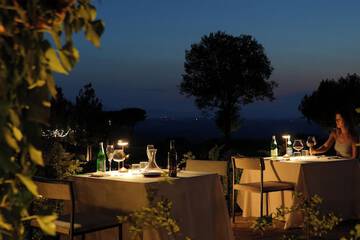 Couples dining