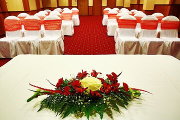 Indoor wedding