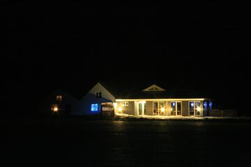 Front of property - evening/night