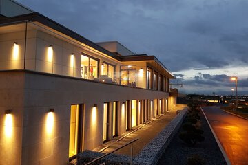 Front of property - evening/night