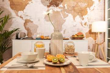 Breakfast area