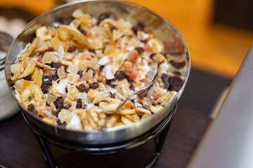 Breakfast buffet